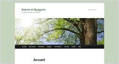 Desktop Screenshot of nature-et-spagyrie.com
