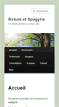 Mobile Screenshot of nature-et-spagyrie.com